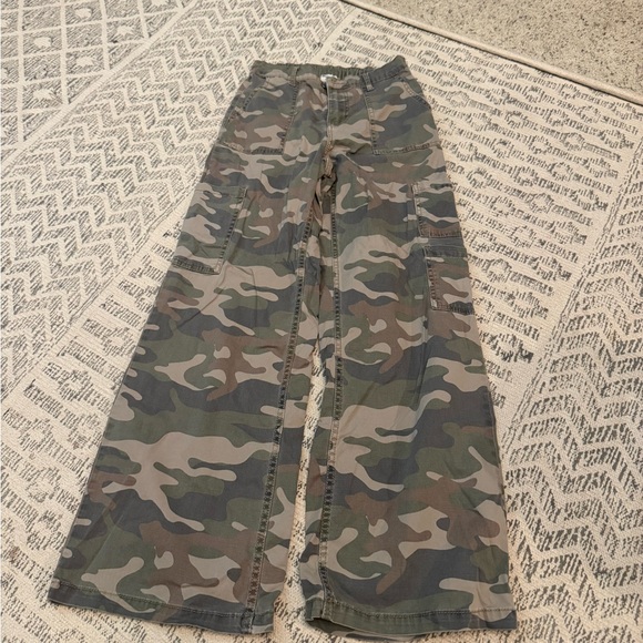 Denim - Camouflage Cargo Pants